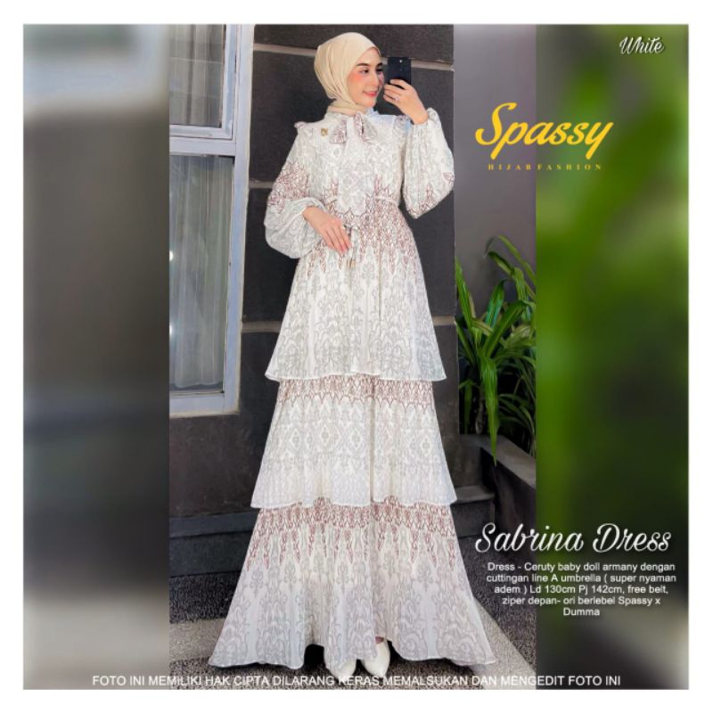 Sabrina dress Original by Spassy