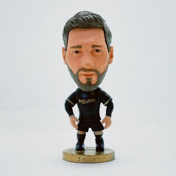 Action figure Lionel Messi FC Barcelona away 2020 soccerwe
