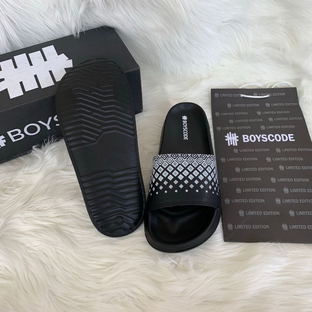 Sendal Selop boyscode Batik Yunani .