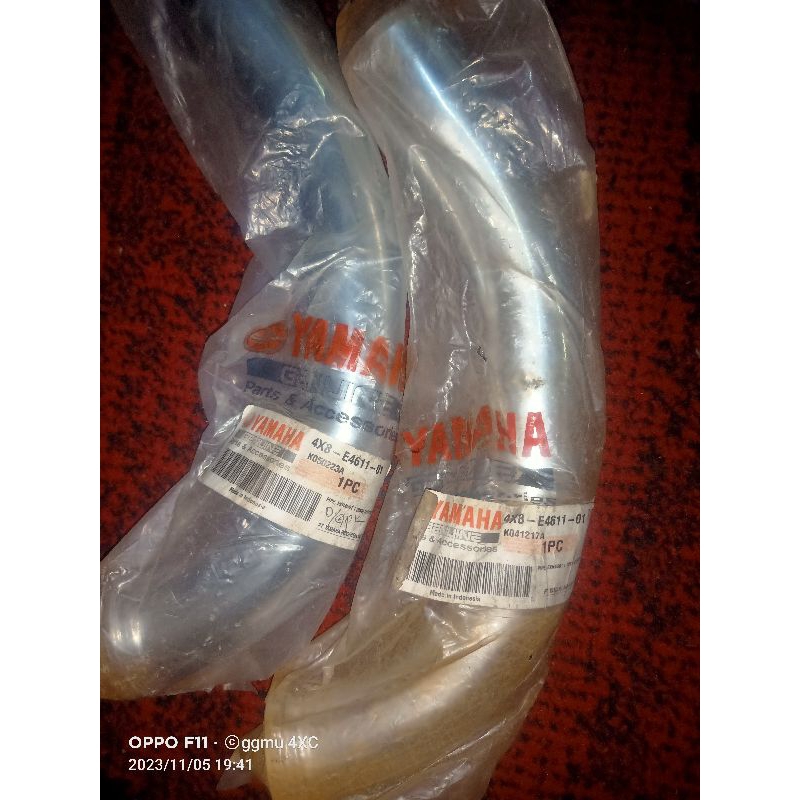 leher knalpot rx king original NOS stok lama