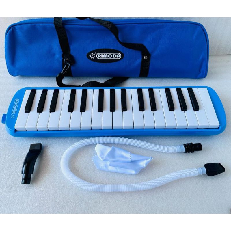 ALAT MUSIK PIANIKA WARNA BIRU/PIANIKA RIMODA/ALAT MUSIK TIUP