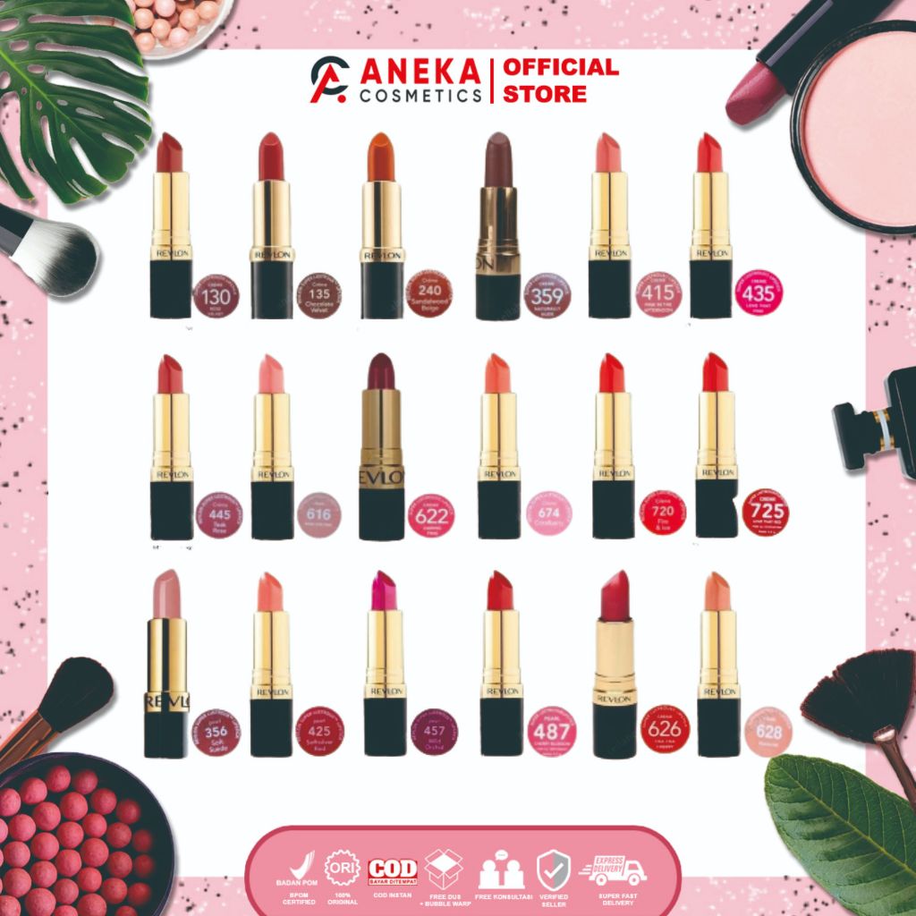 REVLON SUPERLUSTROUS MATTE LIPSTIK MAKE UP | LIPSTIK MATTE DAN TAHAN LAMA