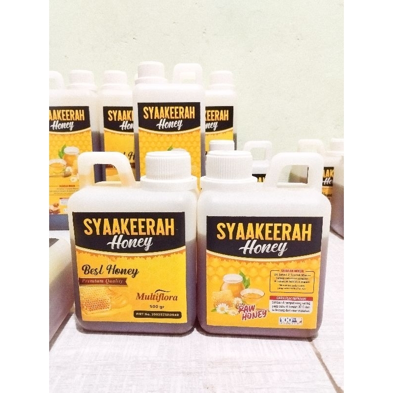 

MADU MULTIFLORA KEMASAN 1/2 KG (500GR) | MADU MURNI FULL NEKTAR