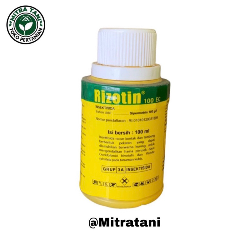 INSEKTISIDA RIZOTIN 100 ML & 250 ML