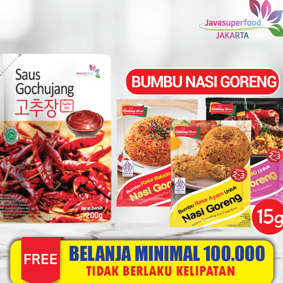 

➡✷ Gochujang 200g Rasa Asli Korea/Sauce Sambel Pasta/Chili Paste
