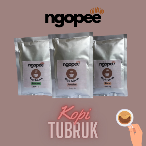 

Kopi Tubruk Sachet Murah 5 gr | Robusta/Arabica/Blend