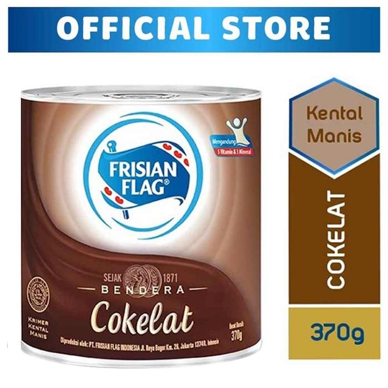 

Frisian Flag Kental Manis Coklat 370G