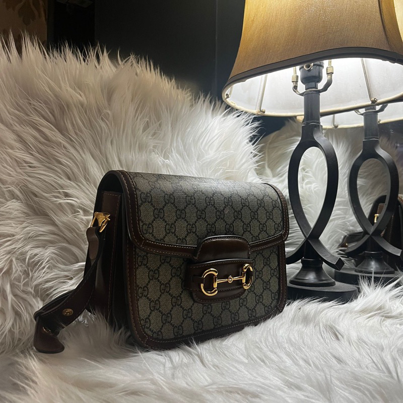 preloved Gucci horsebit balzip tag numberserial