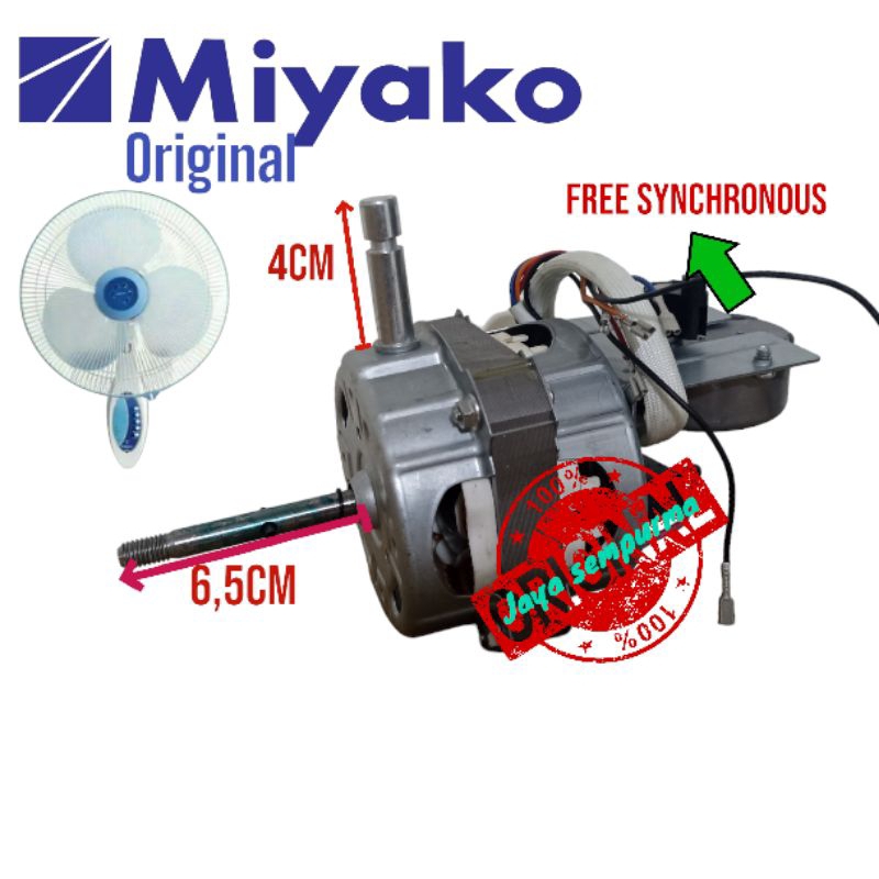 Dinamo kipas angin miyako TJR 101 dan kaw 1618 rc original