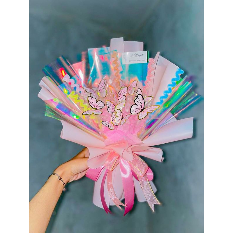 BUTTERFLY BOUQUET | Buket Kupu-Kupu Viral | Buket Kupu-Kupu by is.Bouquet