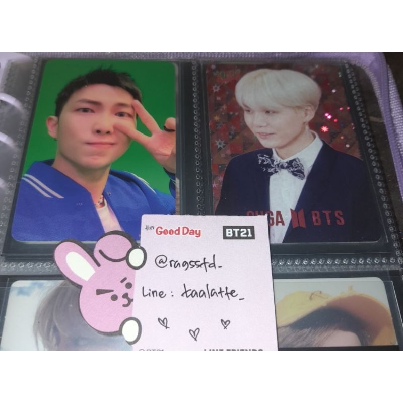 [Ready] BTS PHOTOCARD YES CARD SUGA DICON 102 RM