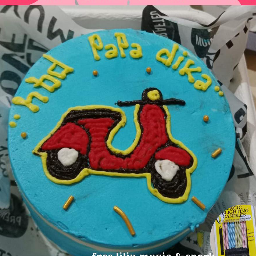 Diskon [ Bisa Request ] Bento Cake / Bento Cake Box / Korean Bento Mini Cake / Kue Ulang Tahun Mini 