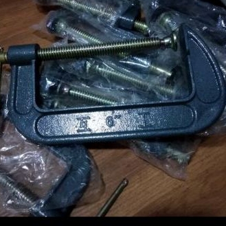 clamp penjepit model C clamp 10 inch