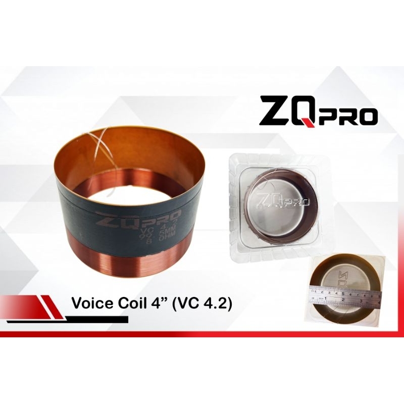 Spol Voice coil 4 inch ORIGINAL ZQPRO