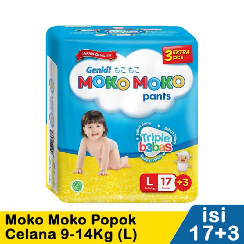genki moko moko pants L17+3