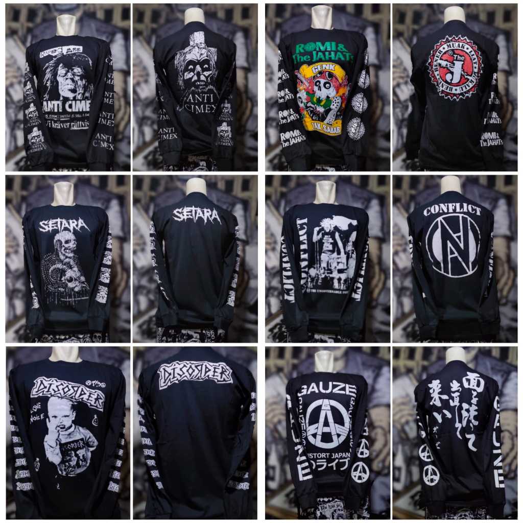 kaos panjang band punk.kaos panjang musik punk.kaos panjang band musik.kaos panjang pria.kaos panjan