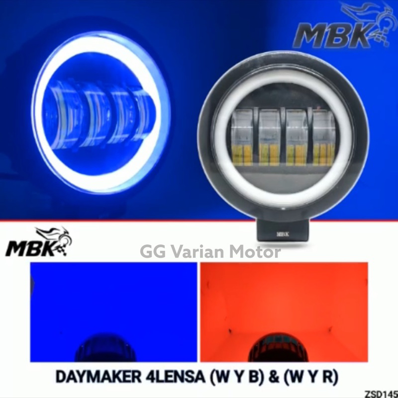 Lampu Tembak Sorot Cwl 4Led / Lampu Bulat 4D 30Wat Led Cwl