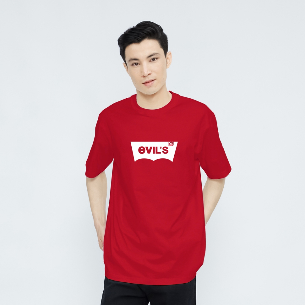 DADUNG | Kaos Pria Warna Navy, Keren, Nyaman dan Stylish | EVIL'S– T-SHIRT