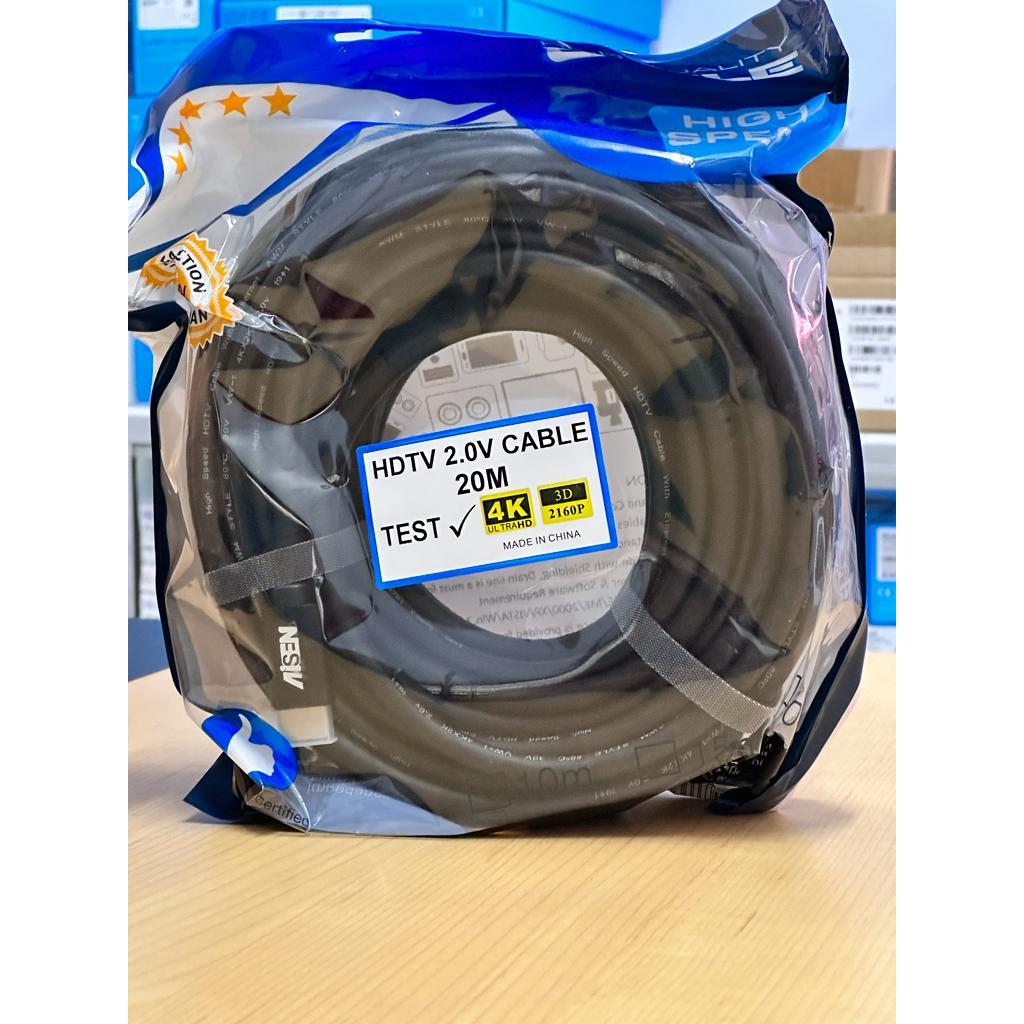 Kabel HDMI 20 meter / Kabel HDMI 2.0 4K UHD