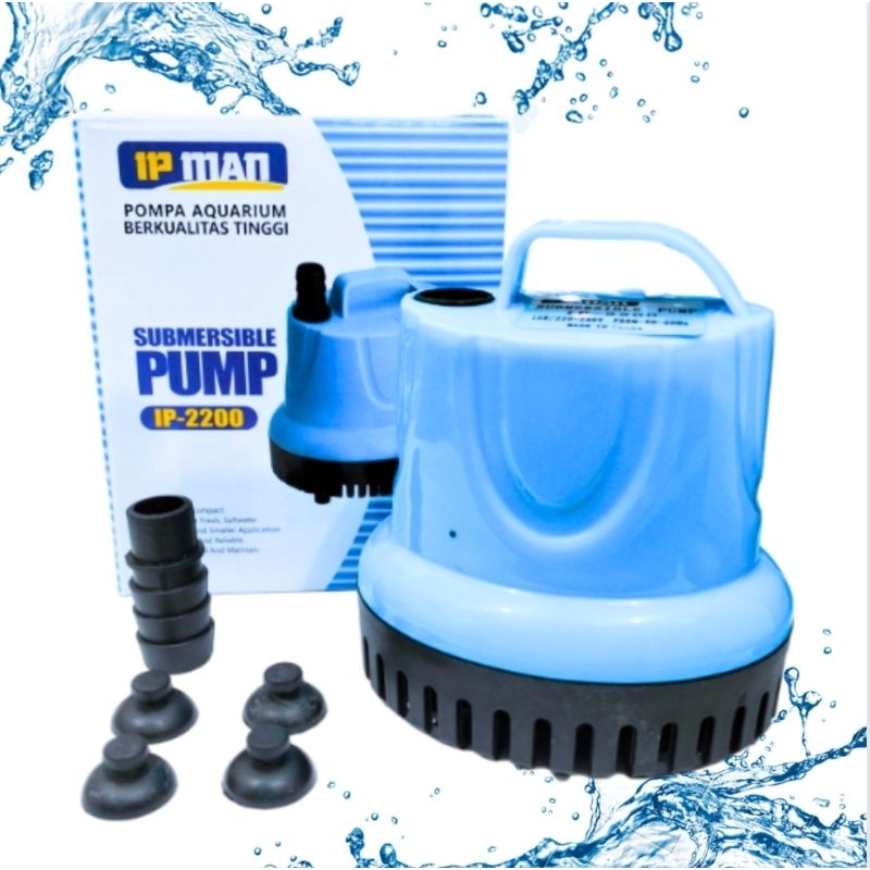 Pompa Aquarium kolam kecil  IP MAN IP 2200