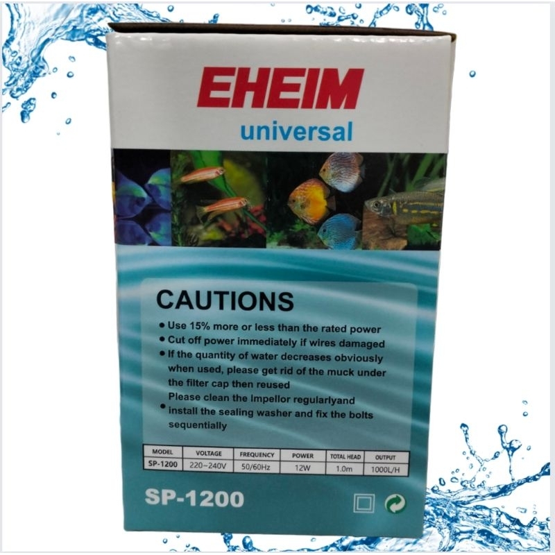EHEIM UNIVERSAL SP 1200 Pompa Kolam Aquarium Submersible Pump EHEIM UNIVERSAL SP 1200