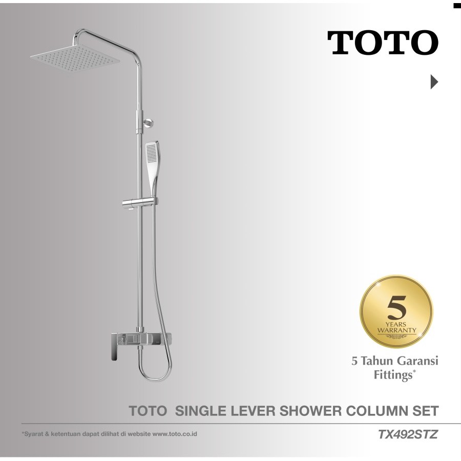 TOTO Toja Shower Column Set / Shower Tiang TX492STZ