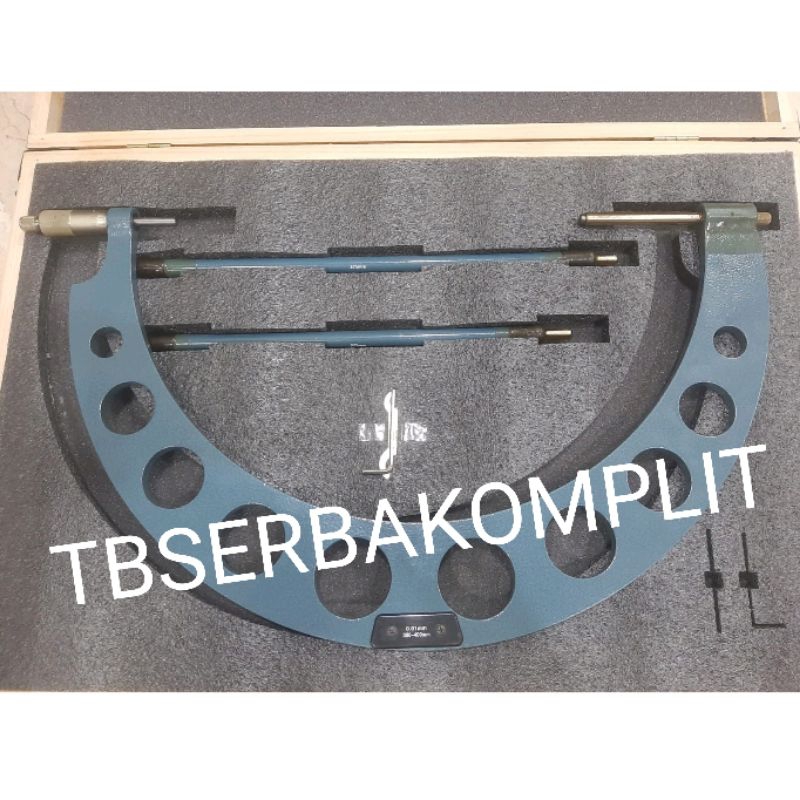 Mikrometer Outside RICH 300-400mm Micrometer Luar 300 - 400 x 0.01 mm Eksternal Awet dan Tahan Lama