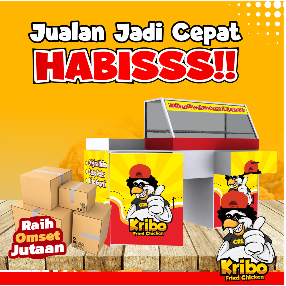 

Paket Usaha Ayam Krispi Kribo SPECIAL PRICE