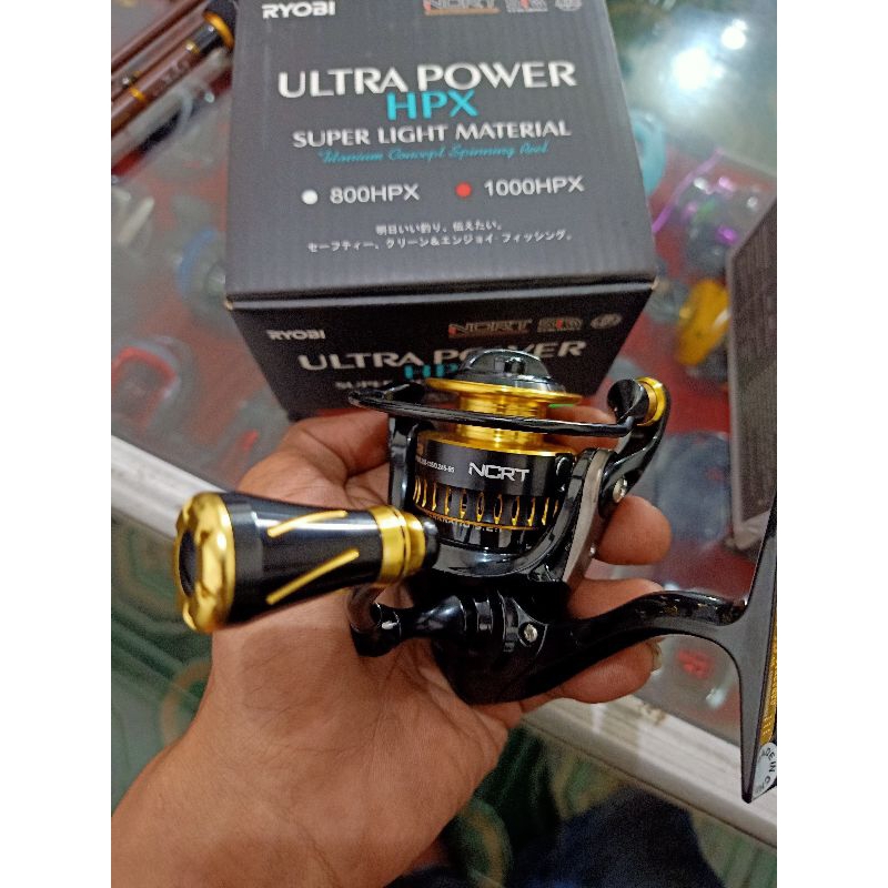 RYOBI ULTRA POWER 800 FREE SPOOL 1000 POWER HANDLE