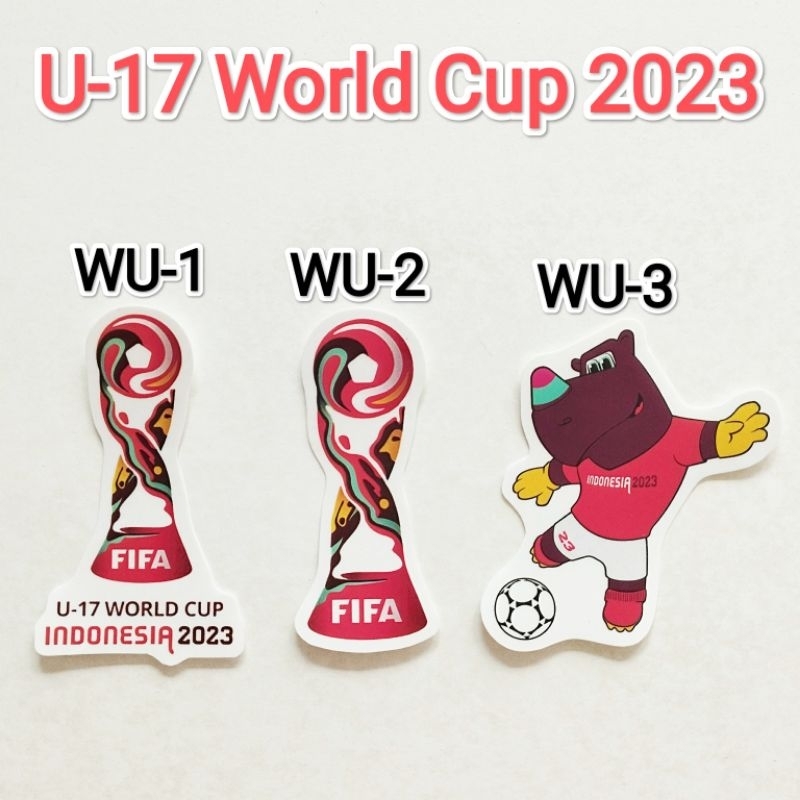 

Sticker Sepak Bola Piala Dunia FIFA U-17 World Cup Indonesia 2023 Bacuya Football Soccer Merchandise