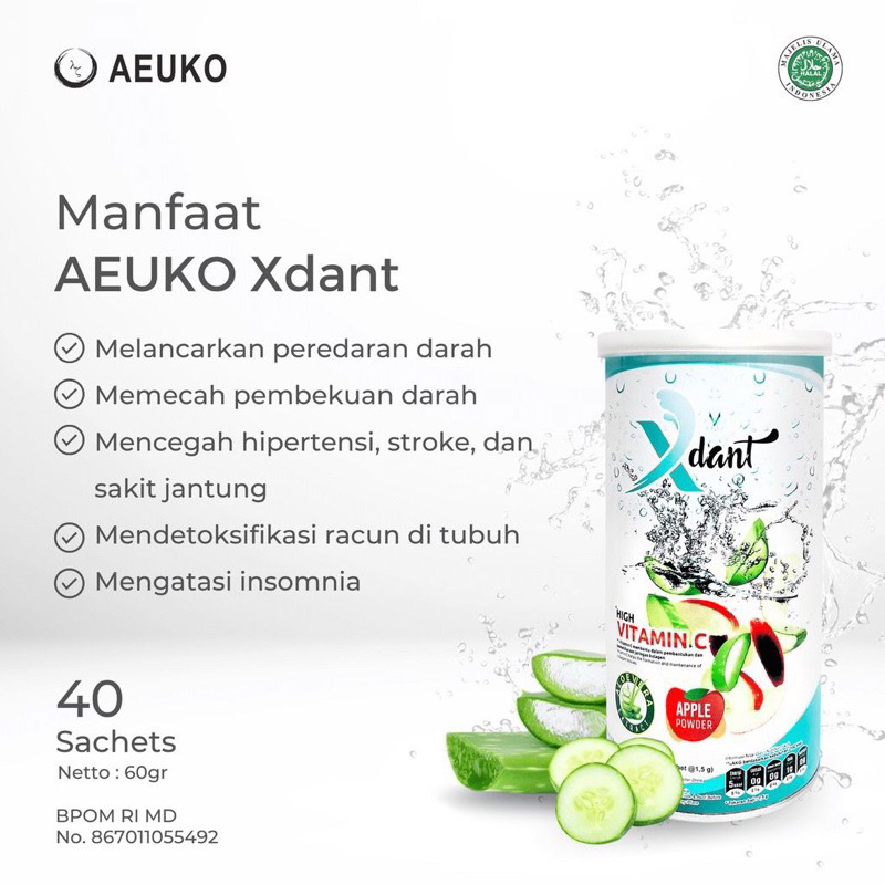 AEUKO X-DANT ISI 40sachet