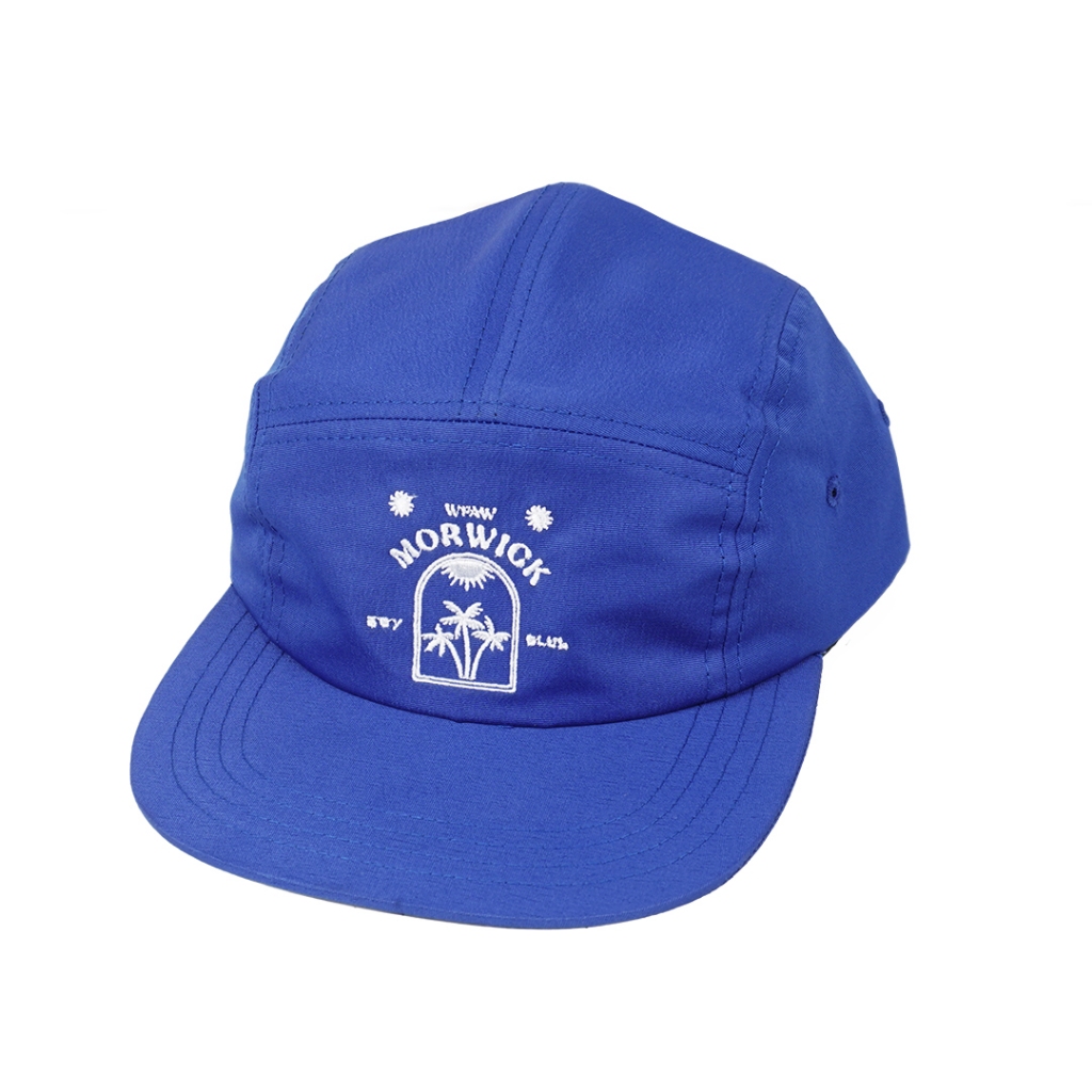 MORWICK - Five Panel Hat Topi Pria - Joy - Biru