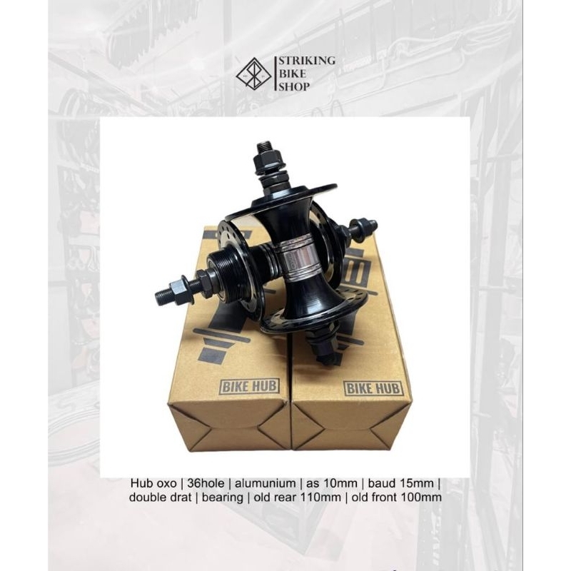 HUB SEPEDA BMX FIXIE 36 HOLE ALUMINIUM BEARING