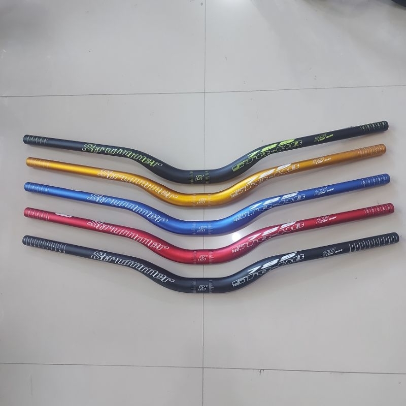 Handlebar OS 31.8 Stir Stang Sepeda Strummer 362 MTB Gunung Alloy