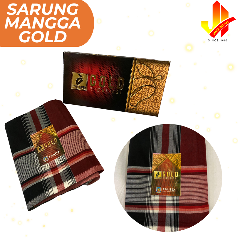 SARUNG MANGGA GOLD KOMBINASI