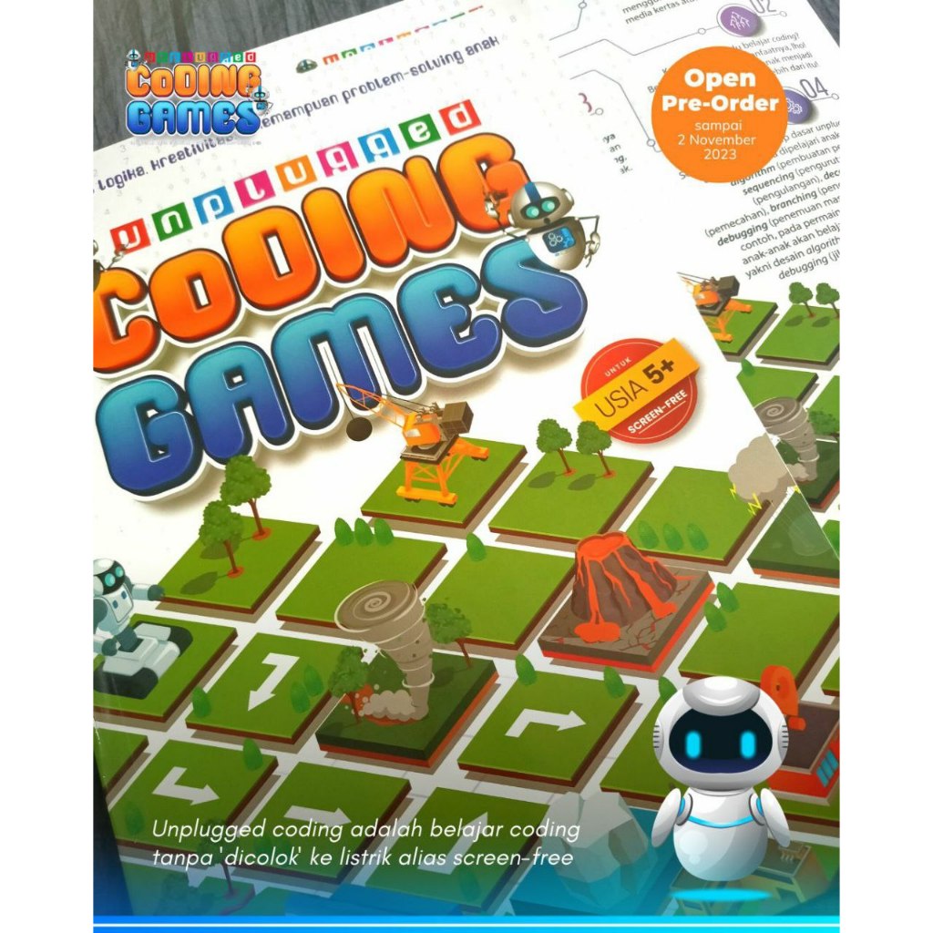 Buku Anak Unplugged Coding Games