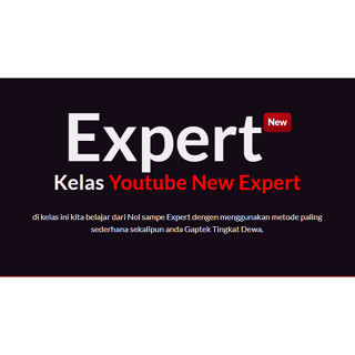 Kelas Youtube Expert