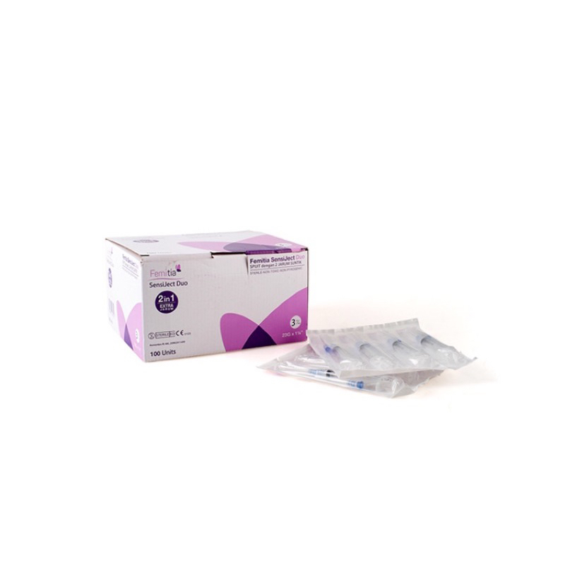 Spuit Femitia Sensiject Duo 1 pcs - Spuit Femitia Femiject Duo 1 pcs - Spuit 3cc 1 pcs- Syringe 3cc 