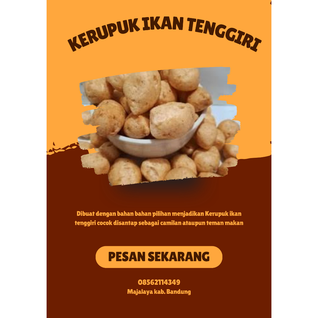 

kerupuk baso ikan tenggiri