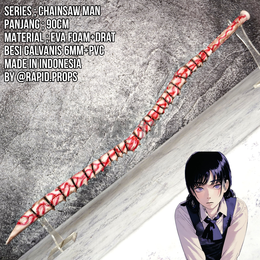 Asa Mitaka Chainsaw Man For Cosplay Prop