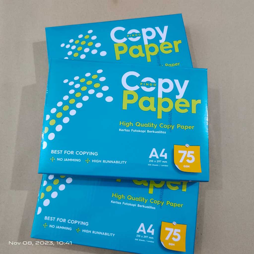 

Copy Paper Kertas HVS A4 75grm