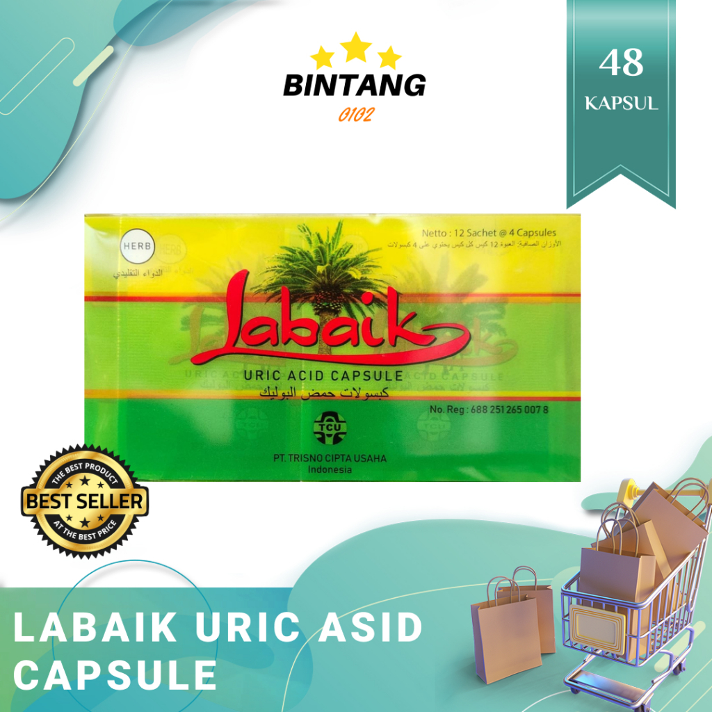LABAIK OBAT HERBAL ASAM URAT PEGAL LINU REMATIK NYERI SENDI