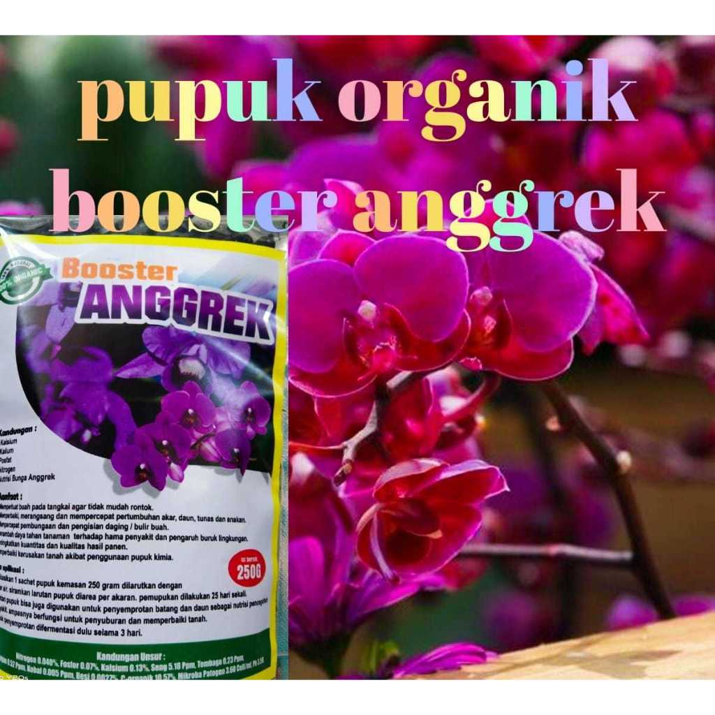 Pupuk Organik Angrek, Pelebat daun Booster Perangsang Daun akar dan Tunas Baru