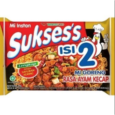 

Mie Sukses isi 2 Mie Goreng Rasa Ayam Kecap Paket isi 5pcs