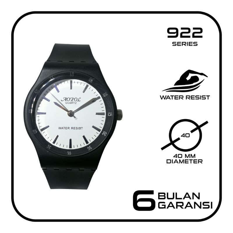 Jam Tangan Water Resist Pria Aopol 922 Series