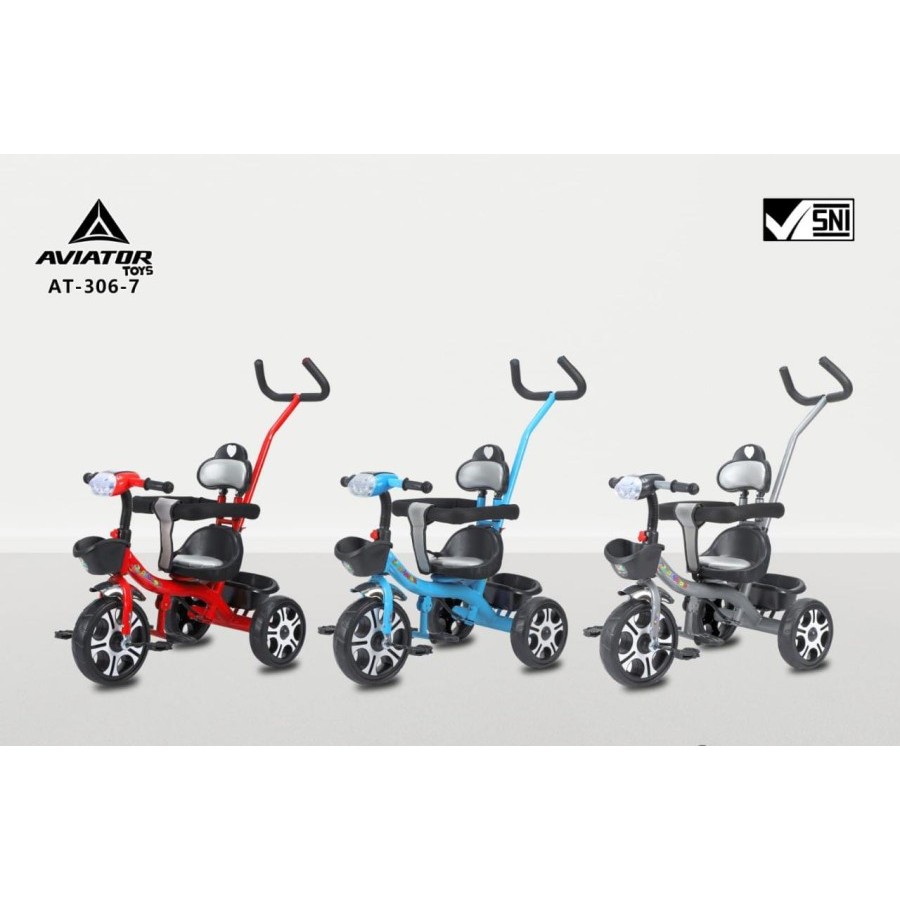 Sepeda Roda 3 AVIATOR AT-306-7 Tricycle / Sepeda anak