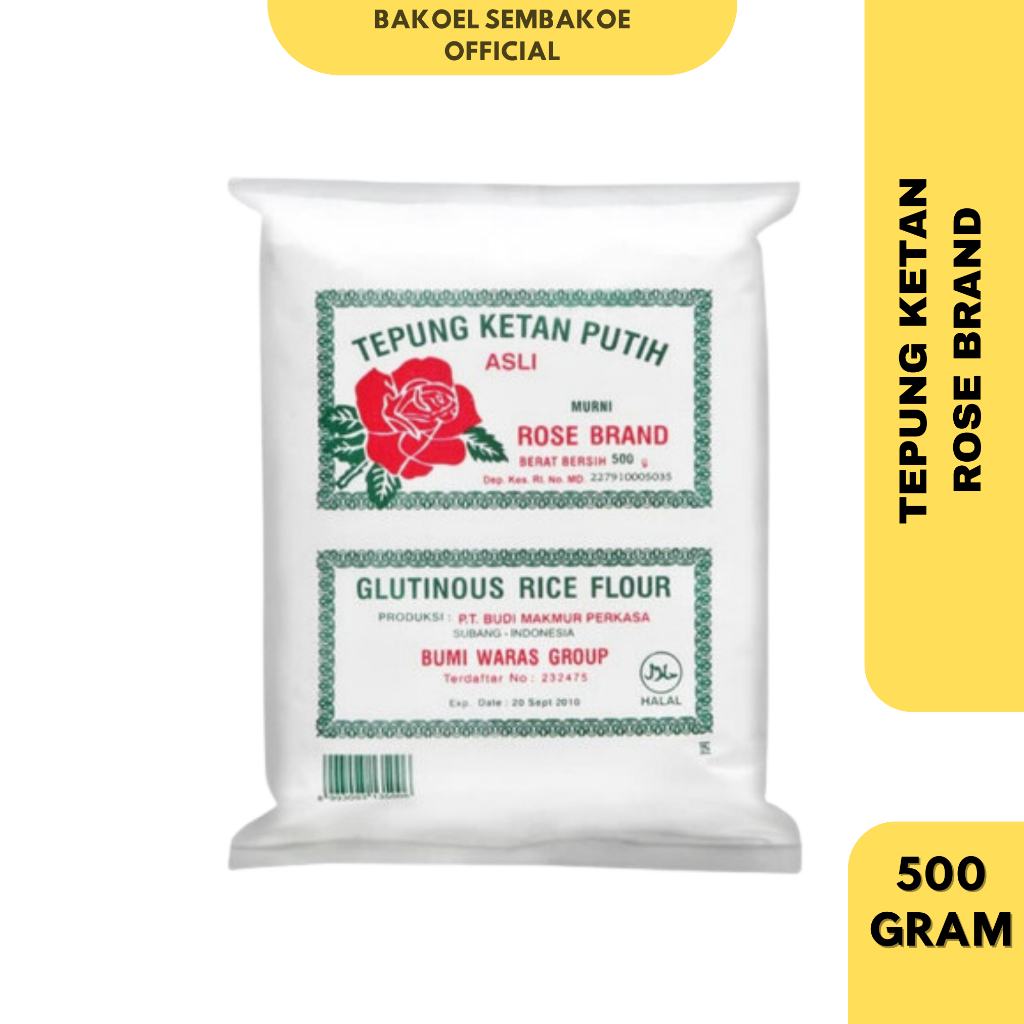 

Tepung Ketan Rosebrand 500g