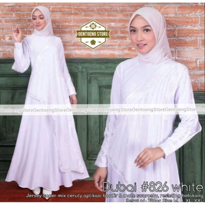 Promo gamis abaya Turkey realpict turki 2154 dress jumbo bordir megastore original BISA KIRIM INSTAN