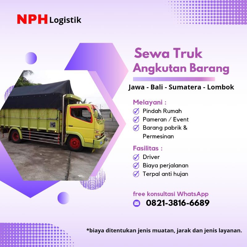 jasa angkut pindahan rumah sewa Truk