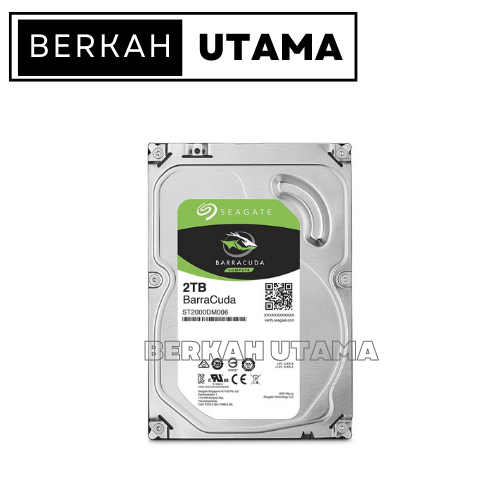 HARDISK INTERNAL SEAGATE BARRACUDA 2TB 3.5" PC / HARDDISK HDD 2 TB
